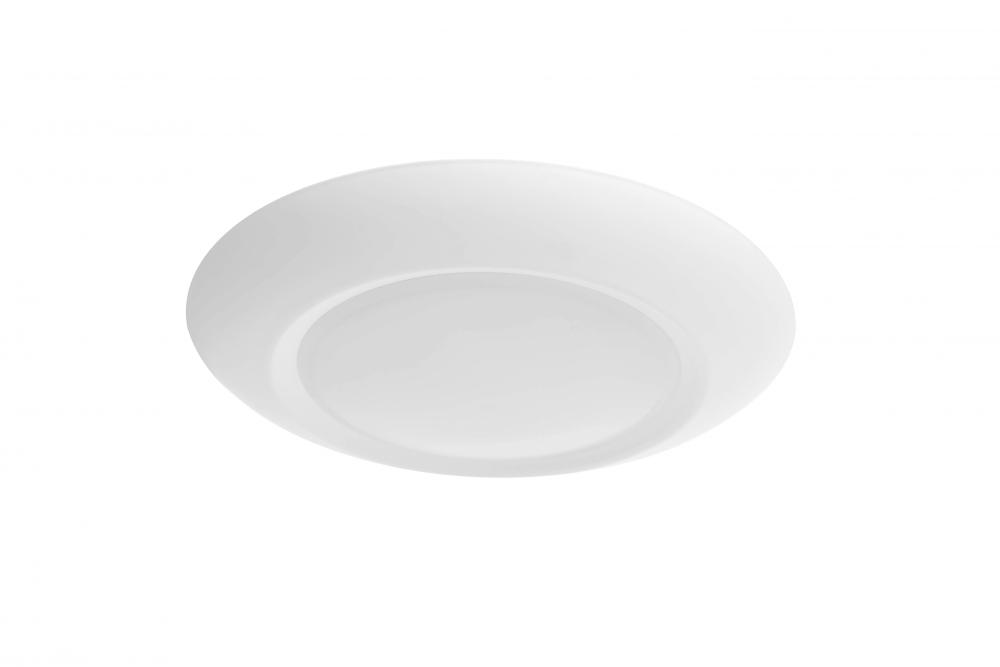 Slim Line 1 Light 11&#34; LED Flushmount in White