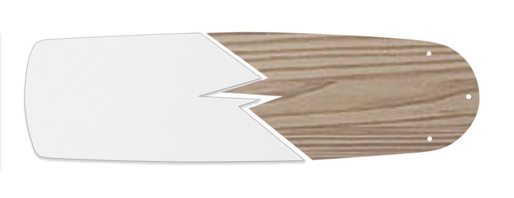 56&#34; Supreme Air Plus Blades in White/Washed Oak