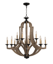 Craftmade 35112-WP - 12 Light Chandelier
