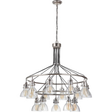 Craftmade 51215-PLN - State House 15 Light Chandelier in Polished Nickel