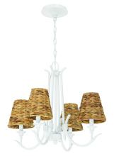 Craftmade 58324-MWW - 4 Light Chandelier