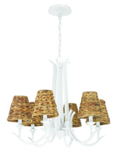Craftmade 58326-MWW - 6 Light Chandelier