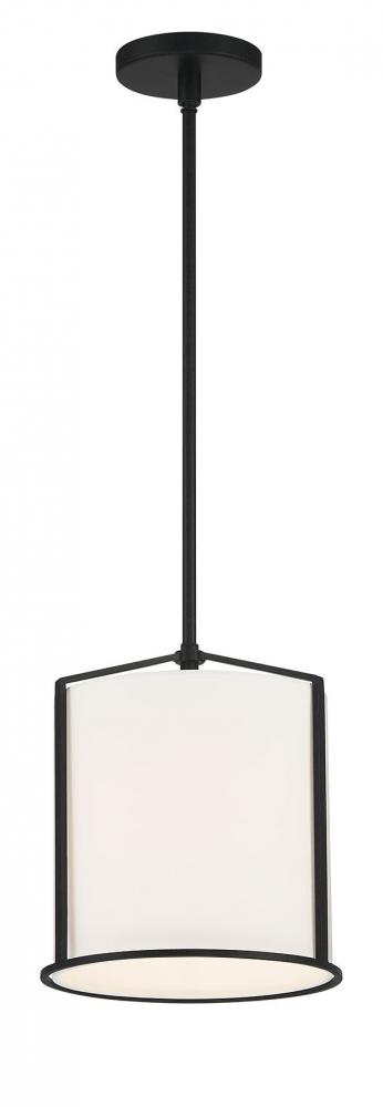 Carlyn 1 Light Black Mini Pendant