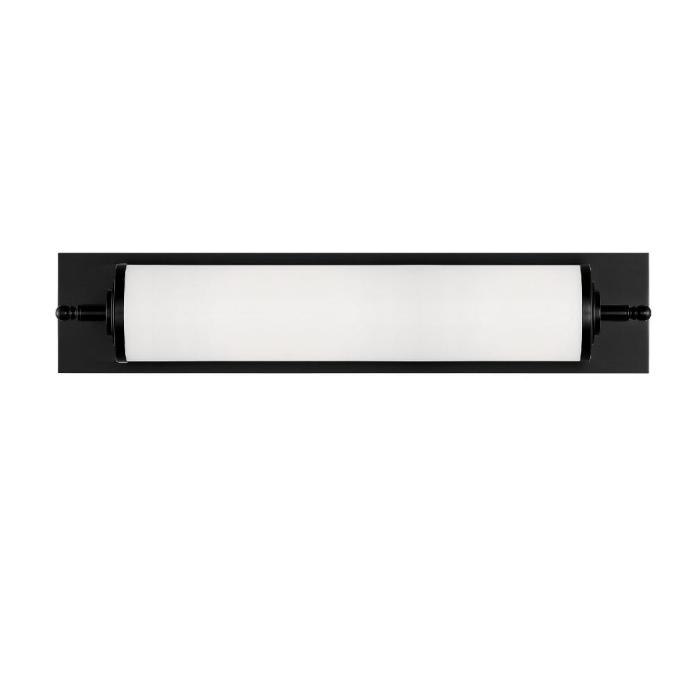 Foster 1 Light LED Matte Black Sconce