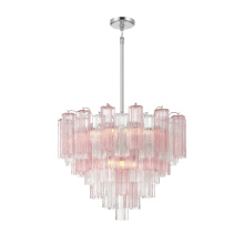 Crystorama ADD-312-CH-SP - Addis 26.75'' Polished Chrome Chandelier