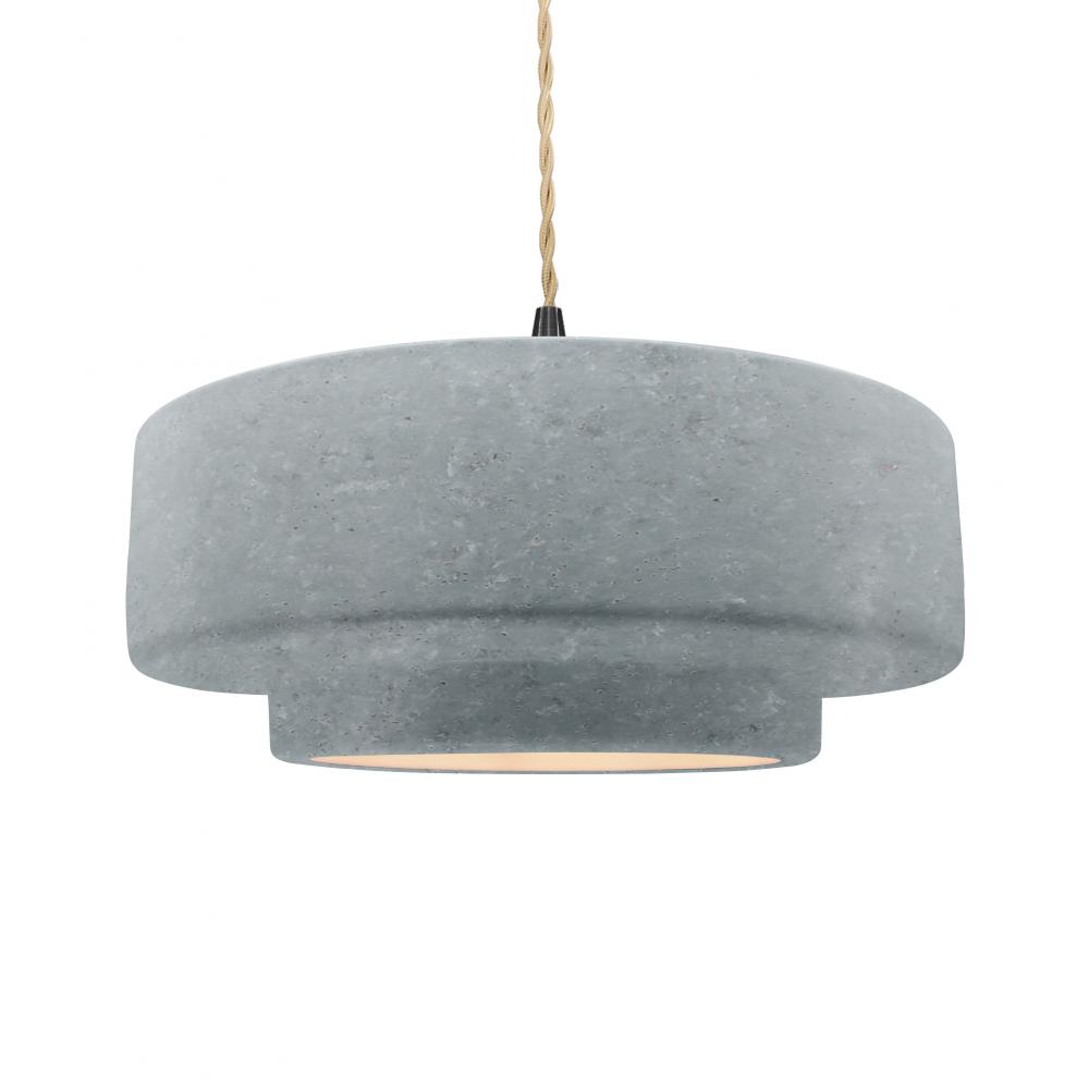 Large Tier 1-Light Pendant