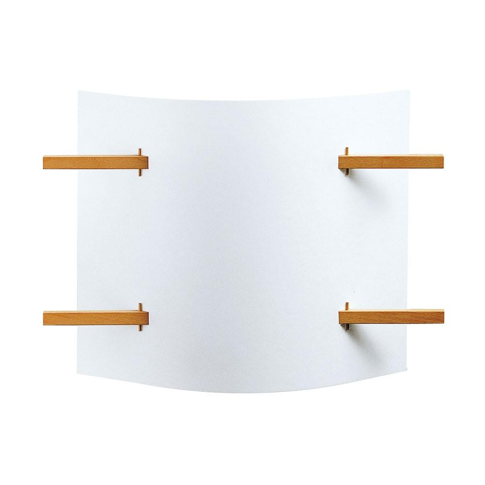 Folio Beech Wood Wall Sconce