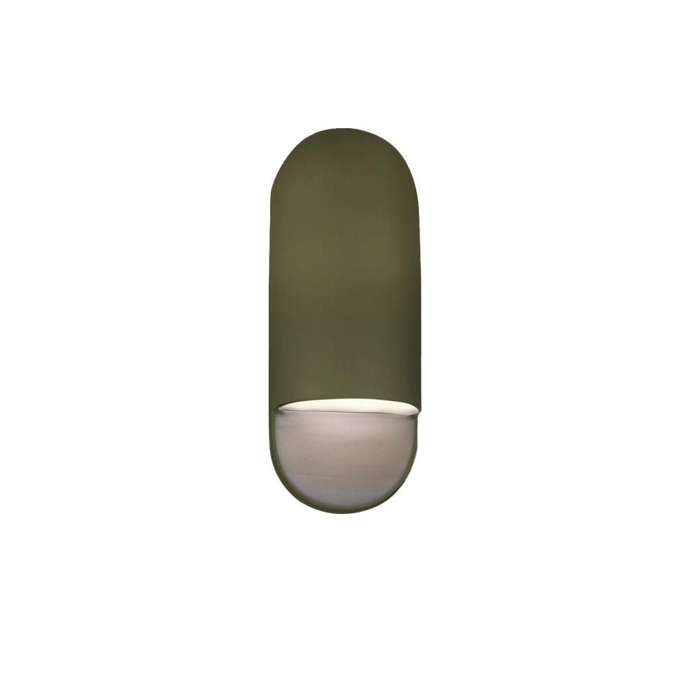 Small ADA Capsule LED Wall Sconce