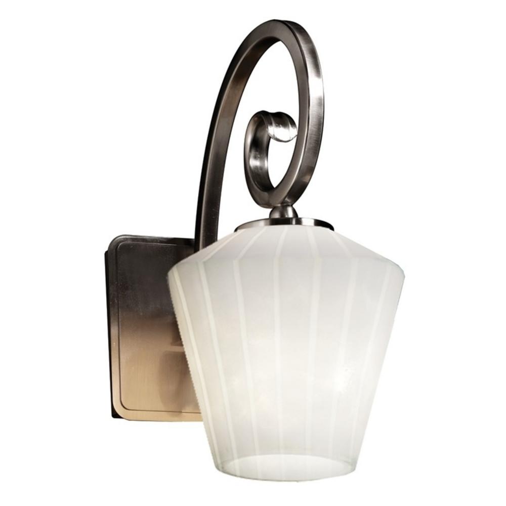 Large ADA Capsule Outdoor LED Wall Sconce