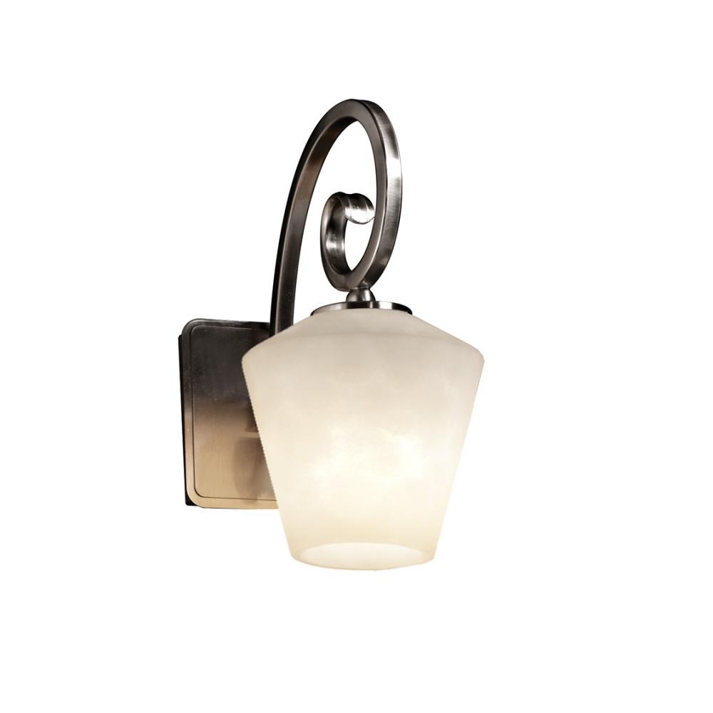 Large ADA Capsule Outdoor Wall Sconce