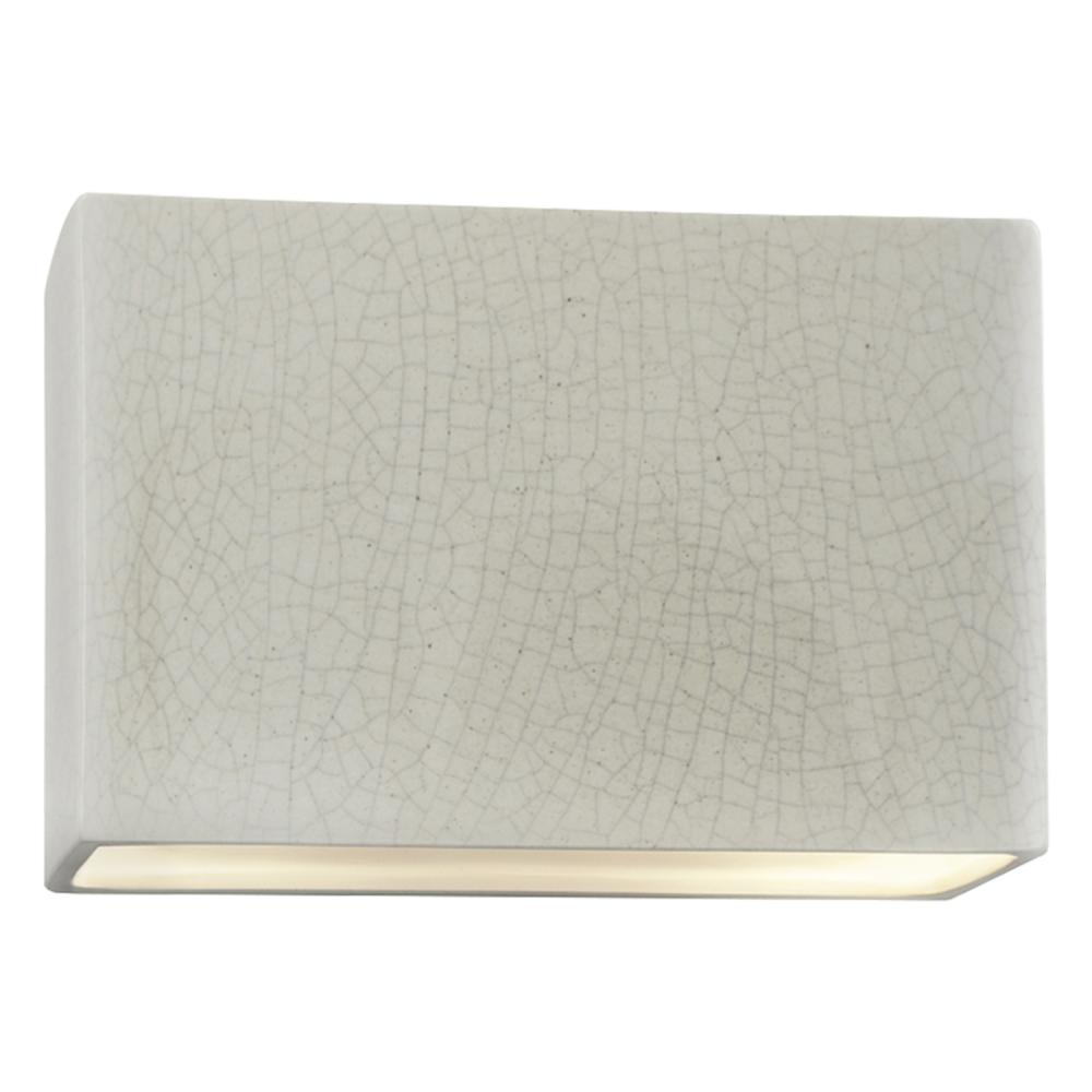 Large ADA Rectangle (Outdoor) LED Wall Sconce - Closed Top