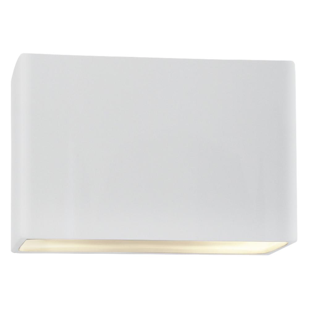 Really Big ADA Wide Rectangle LED Wall Sconce - Closed Top