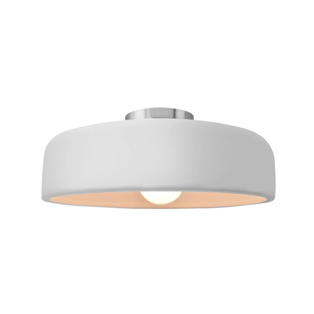 Medium Spire LED Semi-Flush