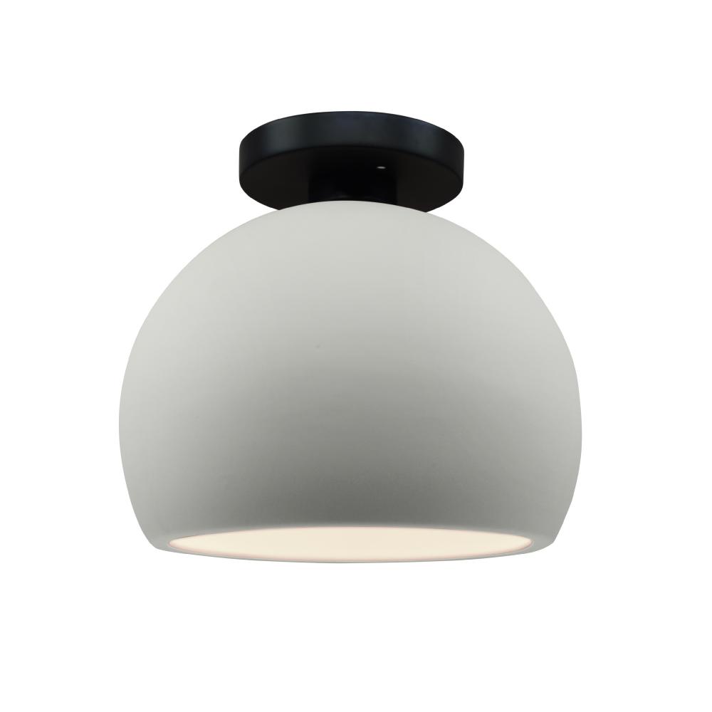 Small Globe LED Semi-Flush