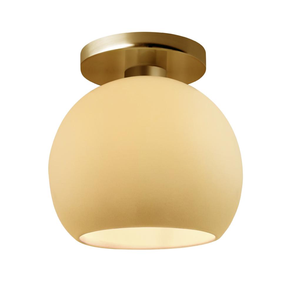 Medium Globe LED Semi-Flush