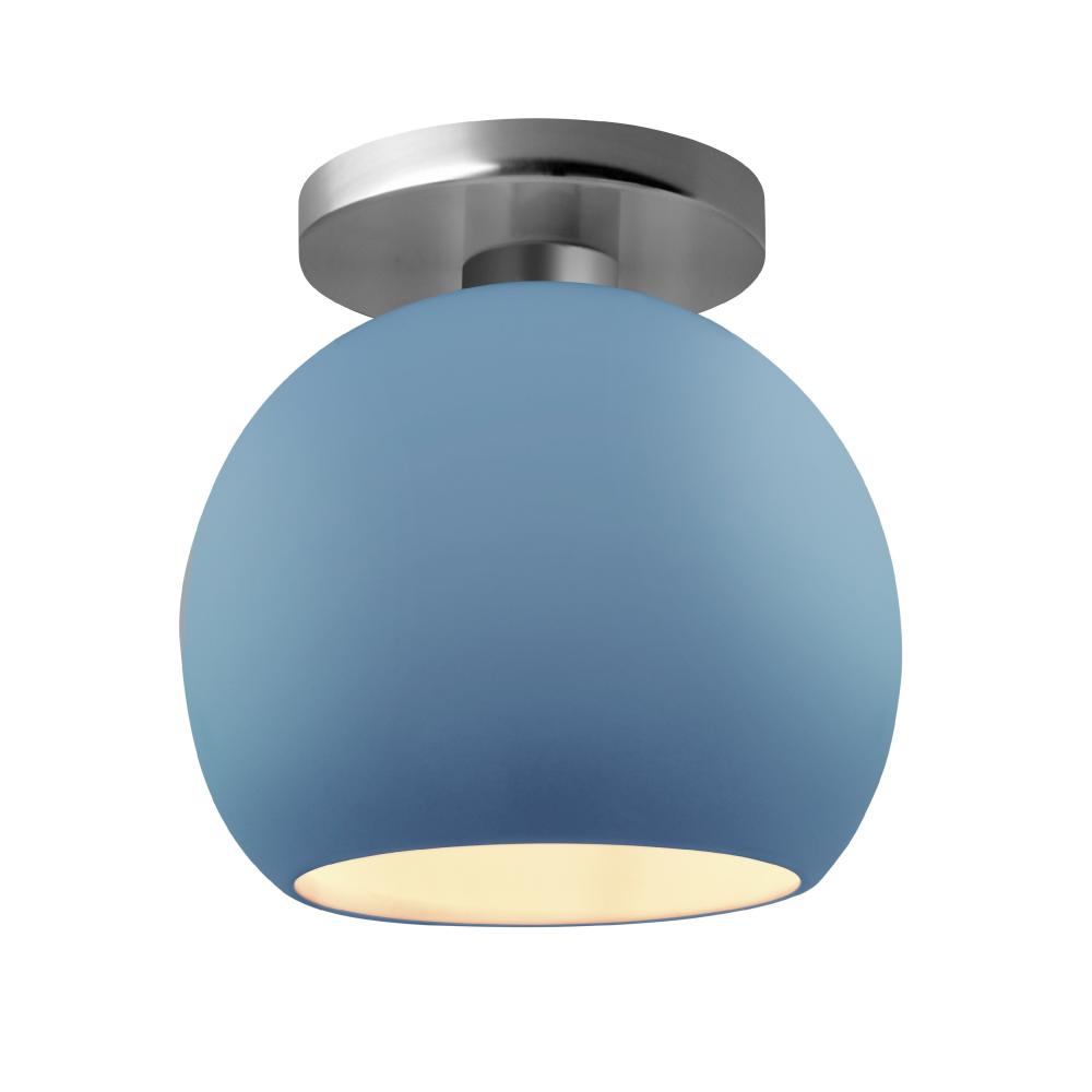 Medium Globe LED Semi-Flush