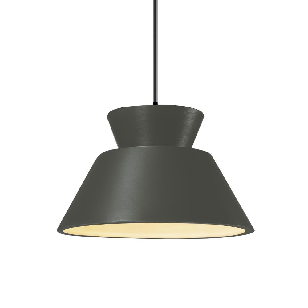 Trapezoid 1-Light LED Pendant