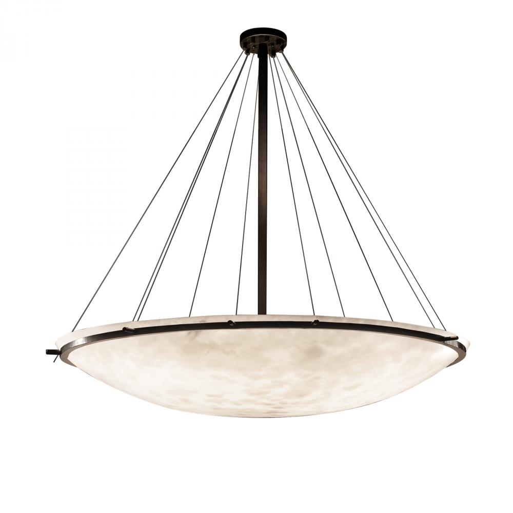 72&#34; LED Pendant Bowl w/ Ring