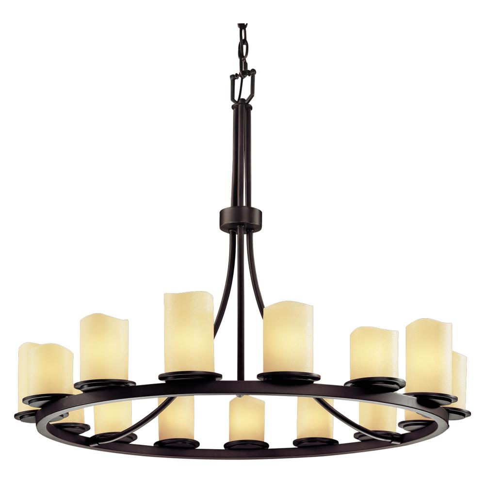 Dakota 15-Light 1-Tier Ring Chandelier