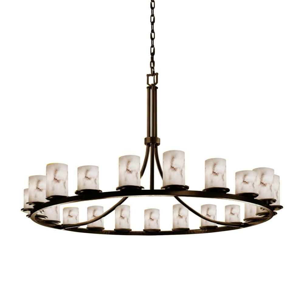 Dakota 21-Light 1-Tier Ring Chandelier