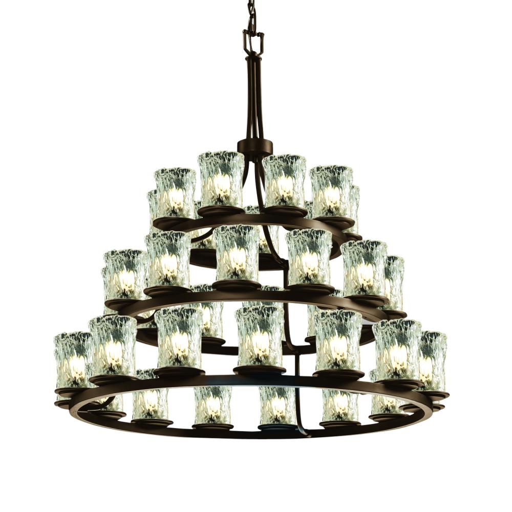 Dakota 36-Light 3-Tier Ring Chandelier