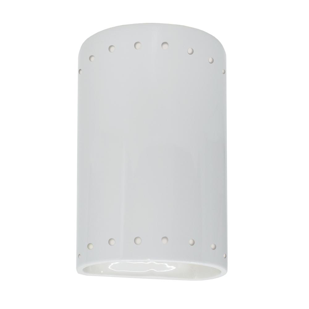 Small LED Cylinder w/ Perfs - Open Top & Bottom