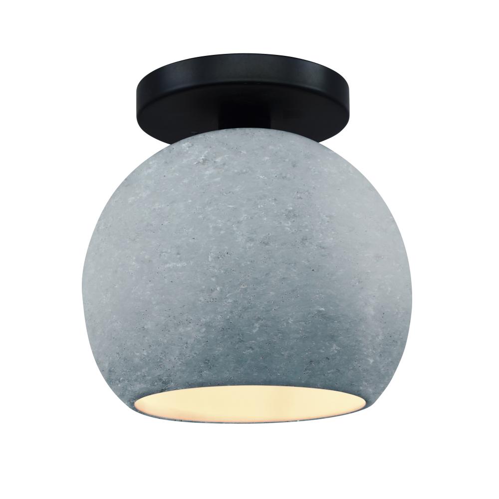 Medium Globe LED Semi-Flush