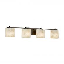 Justice Design Group ALR-8444-30-DBRZ - Era 4-Light Bath Bar