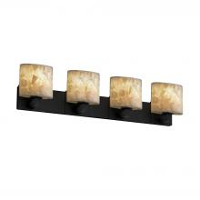 Justice Design Group ALR-8924-30-MBLK - Modular 4-Light Bath Bar