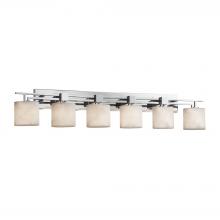 Justice Design Group CLD-8706-30-CROM-LED6-4200 - Aero 6-Light LED Bath Bar