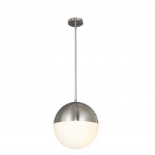 Justice Design Group FSN-4152-OPAL-NCKL - Ion 1-Light 14" Pendant