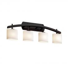 Justice Design Group FSN-8594-15-OPAL-NCKL - Archway 4-Light Bath Bar