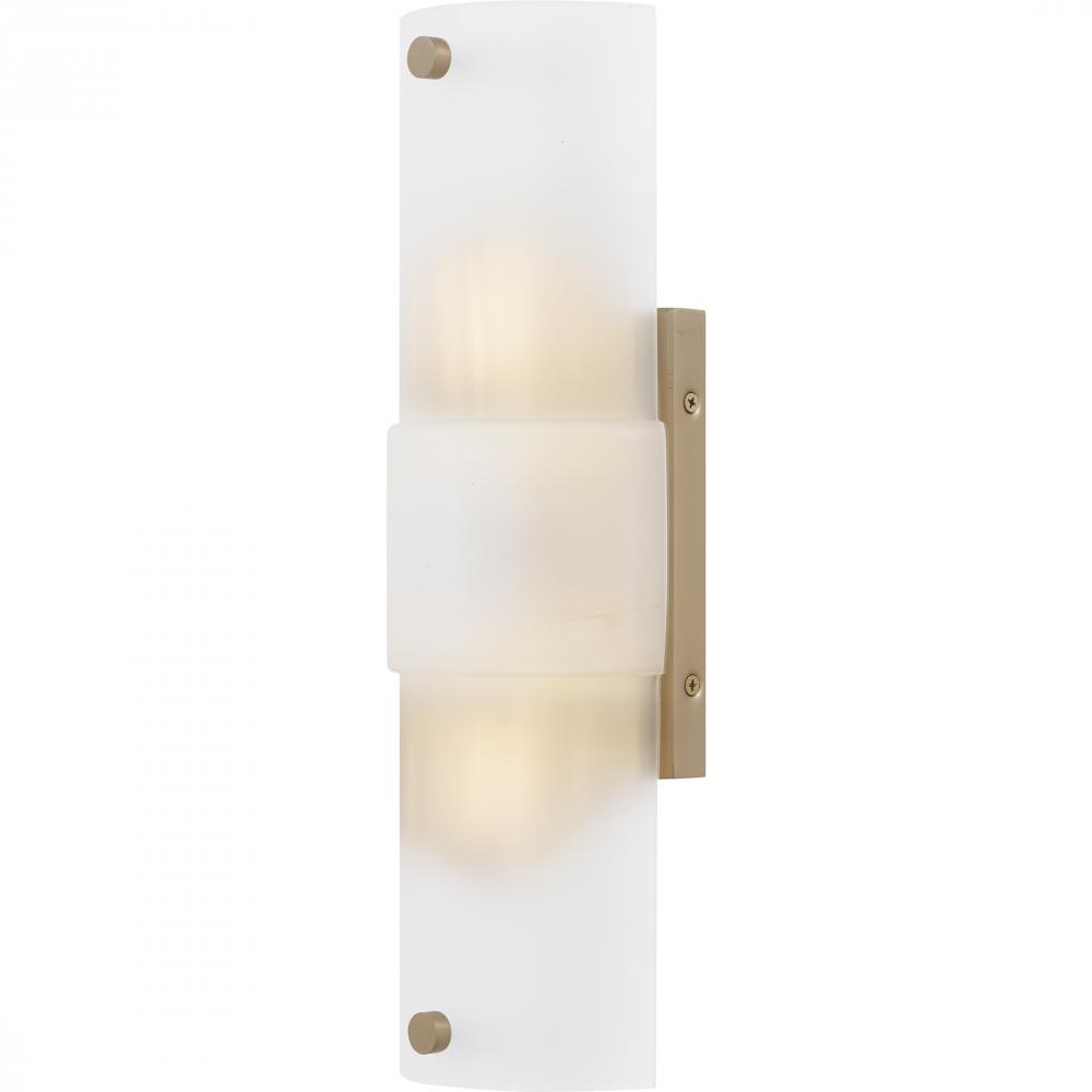 Finnegan 2-Light Bronze Gold Wall Sconce