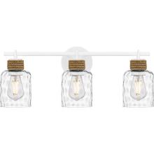 Quoizel BTC8624W - Baltic 3-Light Matte White Bath Light