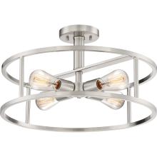 Quoizel NHR1718BN - New Harbor Semi-Flush Mount