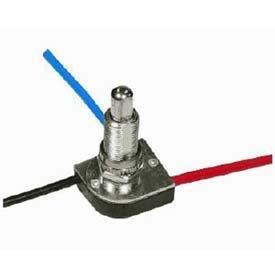 3-Way Metal Push Switch; 5/8&#34; Metal Bushing; 2 Circuit; 4 Position (L-1, L-2, L1-2, Off);