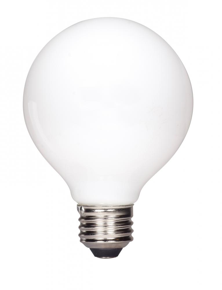 6.5 Watt G25 LED; Soft White; Medium base; 2700K; 650 Lumens; 120 Volt