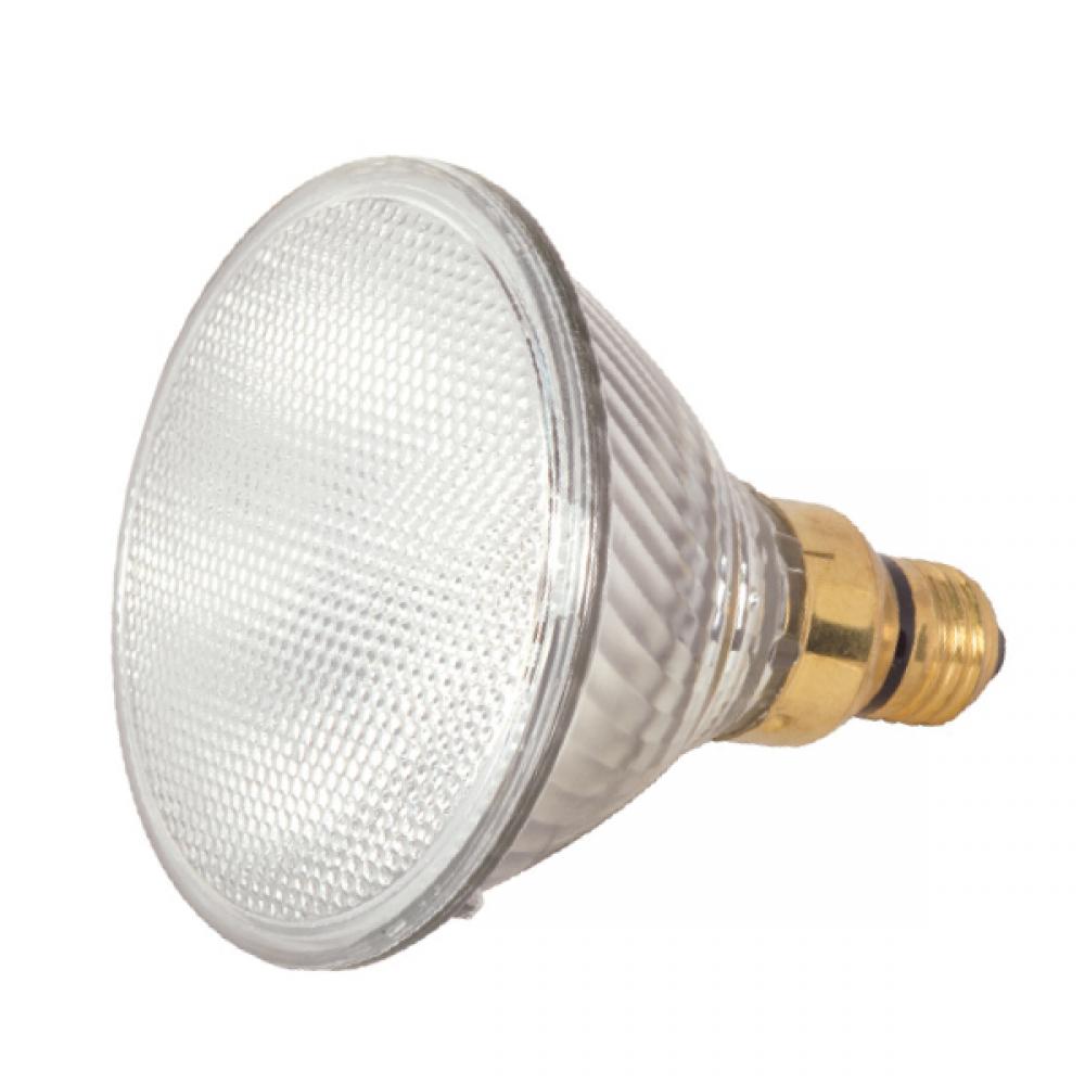 80 Watt; Halogen; PAR38; Clear; 1500 Average rated hours; 1600 Lumens; Medium Skirted base; 120