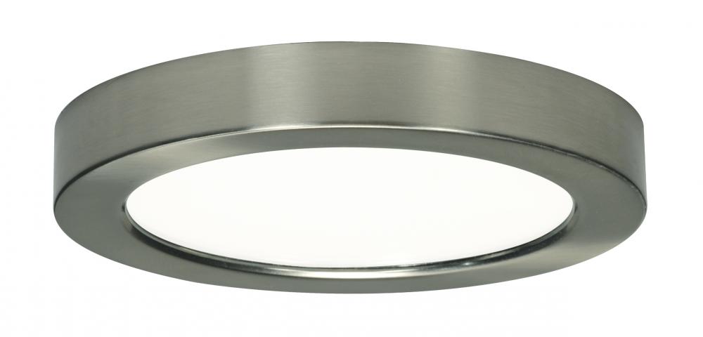 Blink - 13.5W- 7&#34; Surface Mount LED - 2700K- Round Shape - Brushed Nickel Finish - 120V