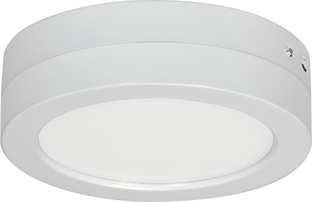 Blink - Battery Backup Module For Flush Mount LED Fixture - 7&#34; Round - White Finish