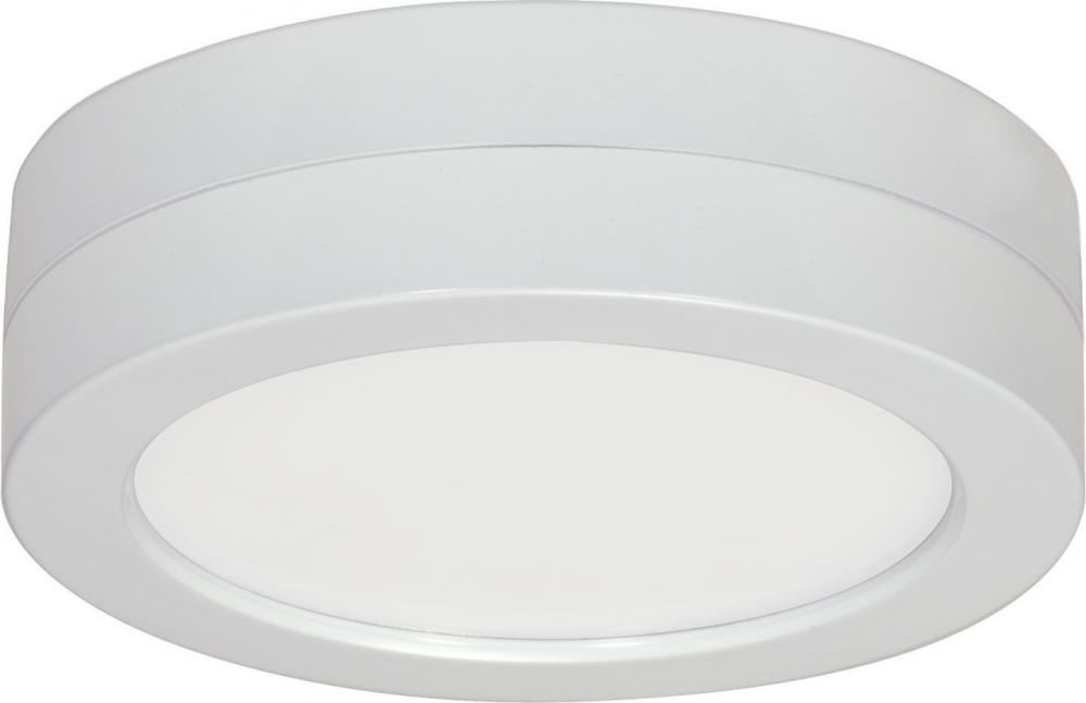 Blink - Battery Backup Module Housing - Only For Flush Mount LED Fixture - 7&#34; Round - White