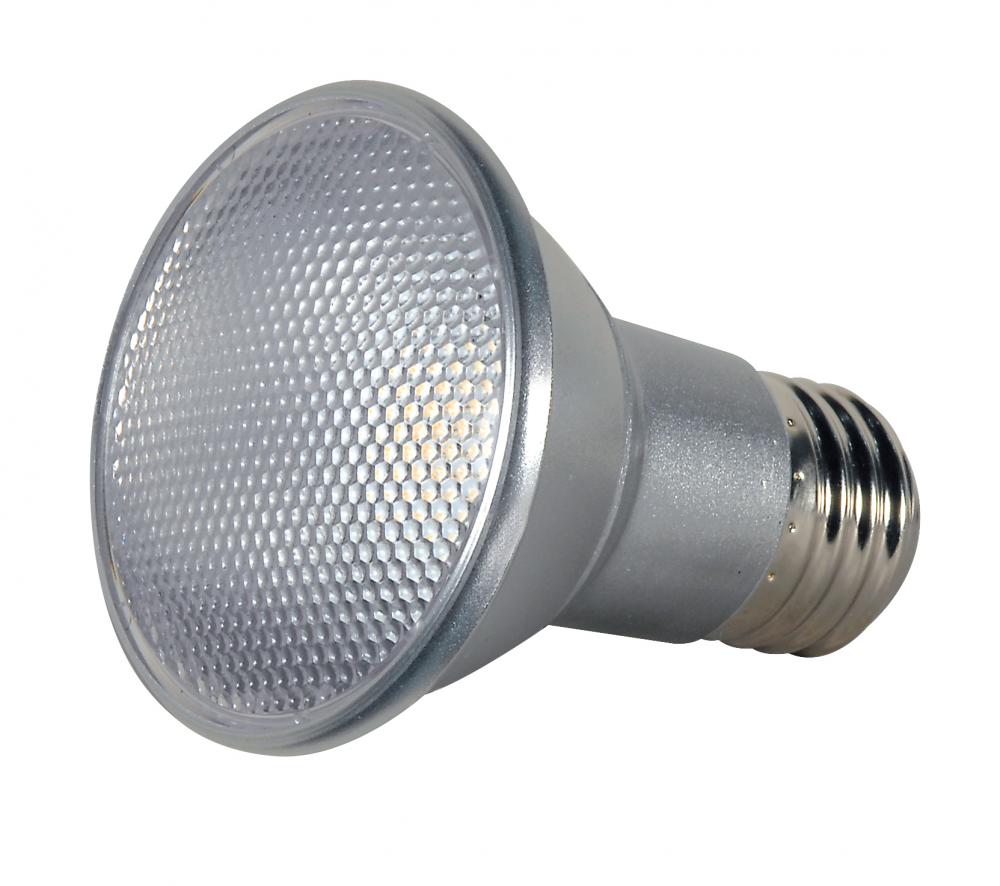 7 Watt PAR20 LED; 5000K; 40 deg. Beam Angle; Medium base; 120 Volt