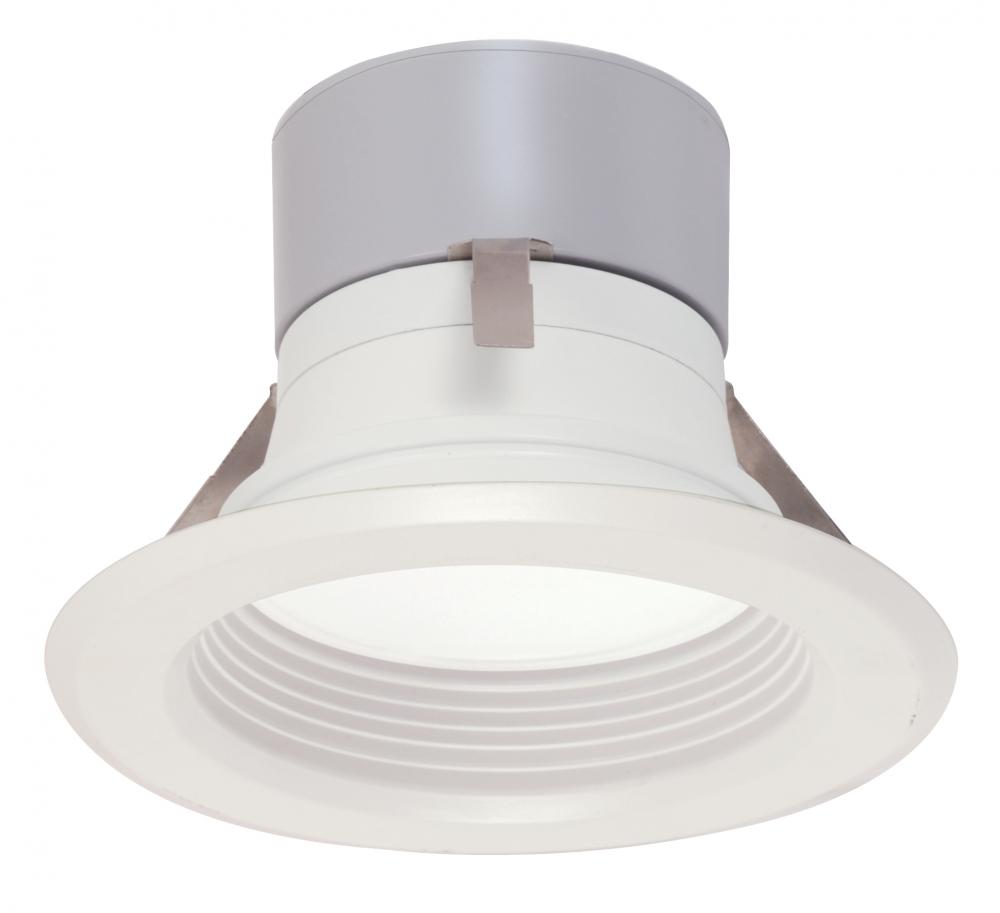 Discontinued - 8.5 watt LED Downlight Retrofit; 4&#34; Baffle; 3000K; Medium base; 120 volts;