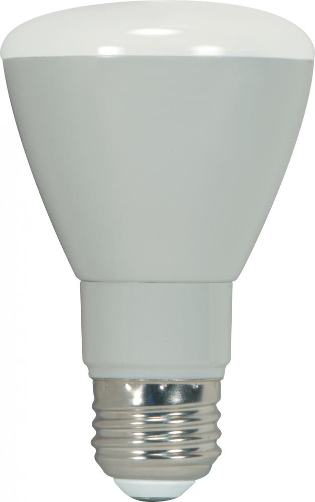 Discontinued - 7 watt; LED R20; 3000K; 106&#39; beam spread; Medium base; 120 volts; dimmable