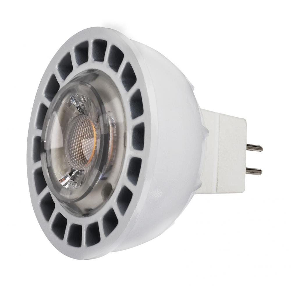 Discontinued - 8 watts; MR16 LED; GU5.3 base; 2700K; 40&#39; beam spread; 12 volts AC/DC; Dimmable