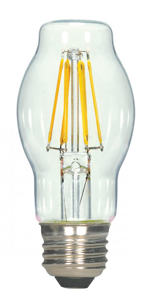 Discontinued - 4.5 Watt BT15 LED; Clear; Medium base; 2700K; 450 Lumens; 120 Volt