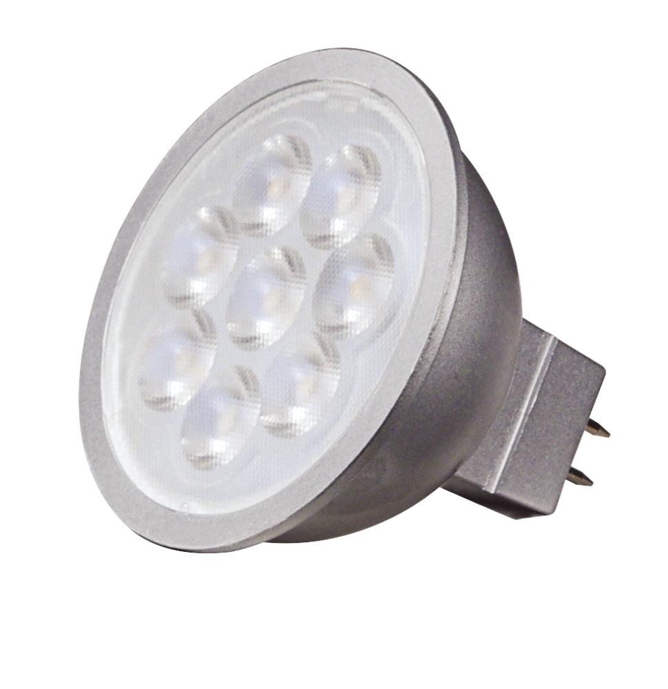 6.5 Watt; LED MR16 LED; 3500K; 40 deg. Beam Angle; GU5.3 base; 12 Volt AC/DC