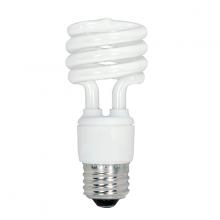 Satco Products Inc. S5518 - 13 Watt; Mini Spiral Compact Fluorescent; 5000K; 82 CRI; Medium base; 120 Volt