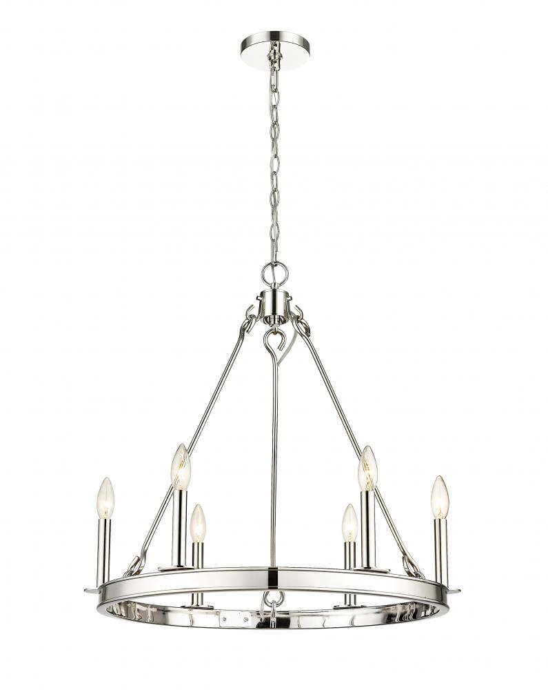 6 Light Chandelier