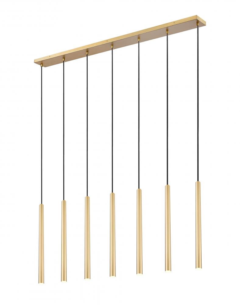 7 Light Linear Chandelier